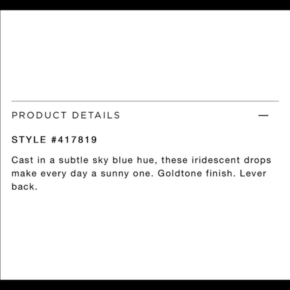 Loft crystal drop earring - Picture 4 of 8